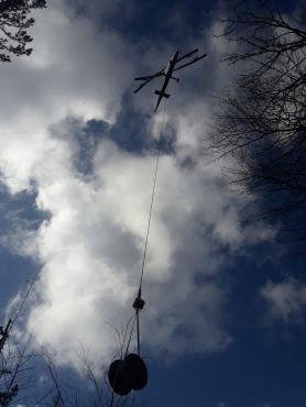 Der Helikopter kommt