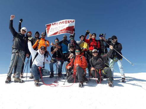 Teamevent Breithorn 4164 mM